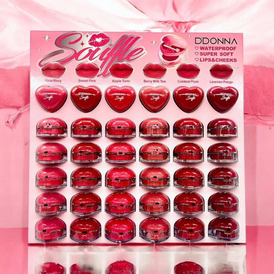 2 en 1: Labial y Colorete